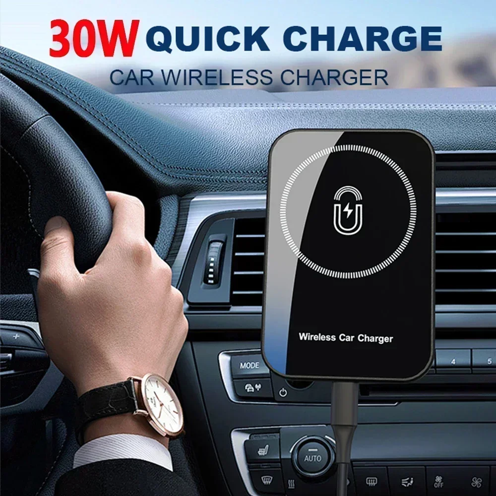 Penyangga Pengisi Daya Nirkabe - Magnetic Phone Holder For Car Vent ulasan dan harga