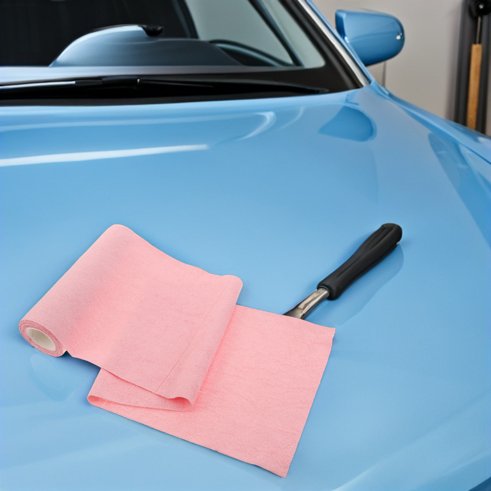 1 Gulung Kain Pembersih Serat  - Microfiber Car Drying Towel Super Absorbent ulasan dan harga