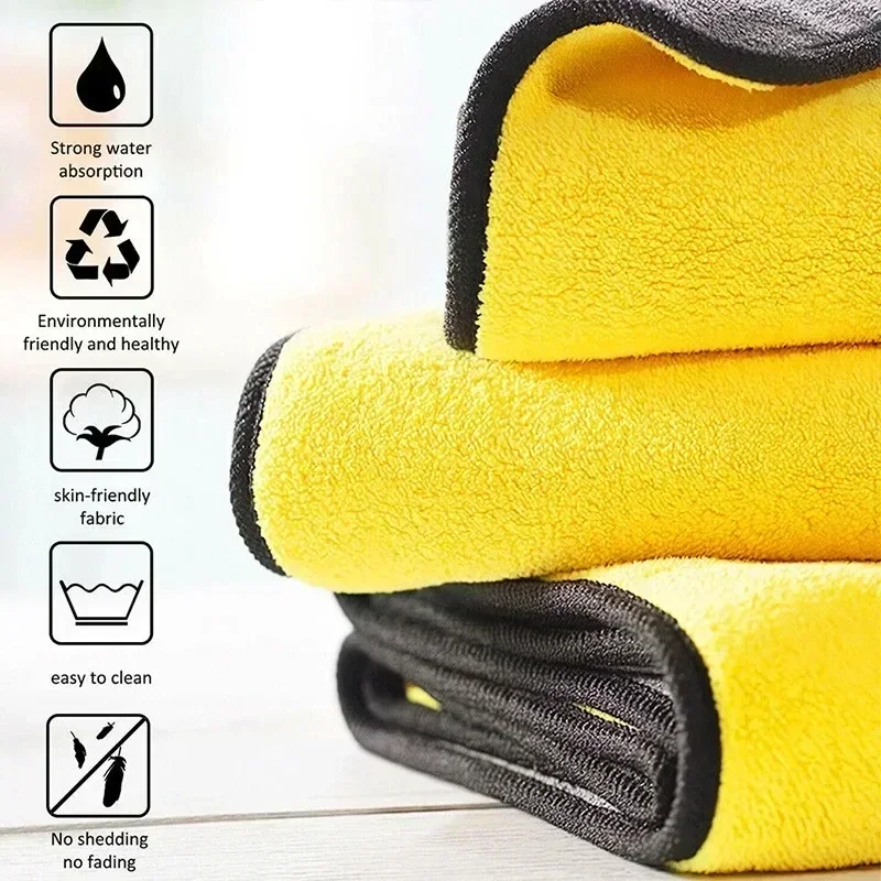 Kain Lap Cuci Mobil Microfiber - Microfiber Car Drying Towel Super Absorbent ulasan dan harga