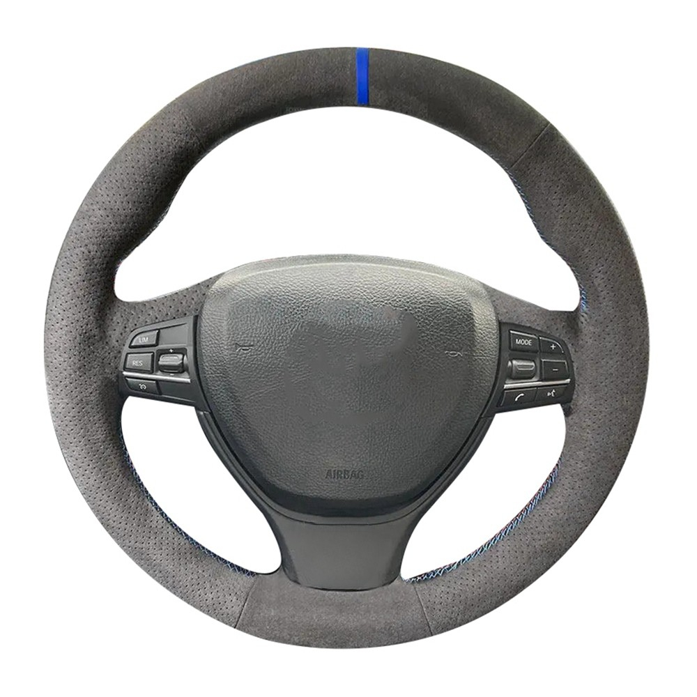 Penutup setir mobil kulit asli - Car Steering Wheel Cover Anti Slip Breathable ulasan dan harga