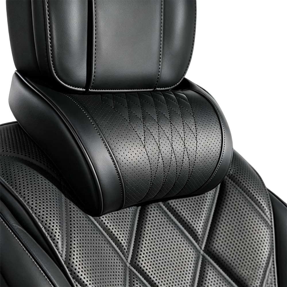 Bantal Sandaran Kepala dan Pun - Memory Foam Car Neck Pillow Lumbar Support ulasan dan harga